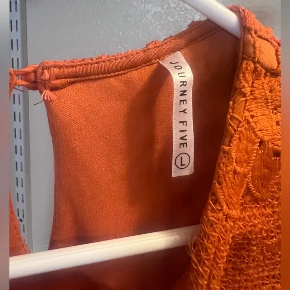 ORANGE LACE COWGIRL DRESS JOURNEY FIVE - Picture 4 of 7